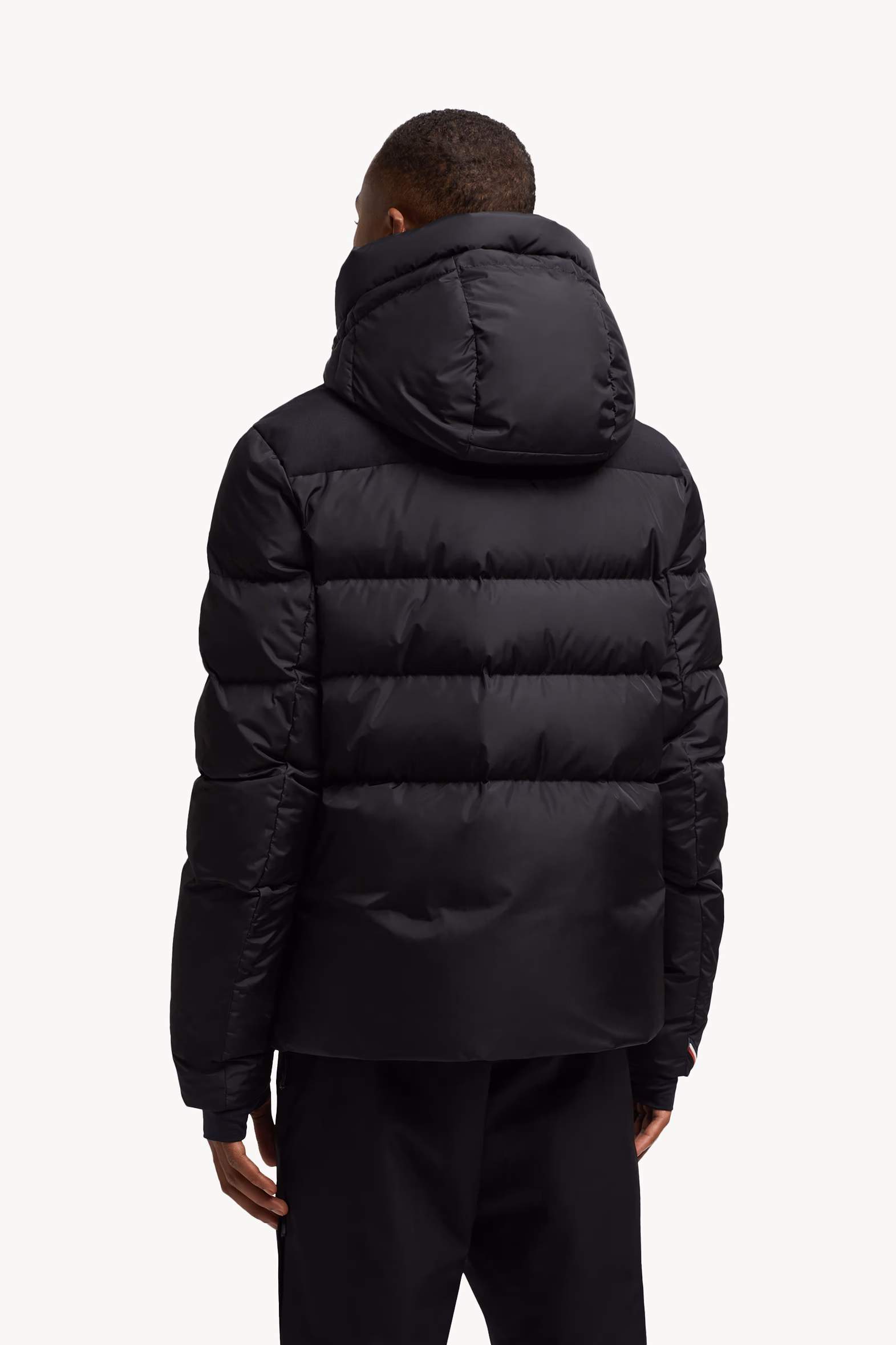Chaqueta plumífero de esquí con capucha doble Rodenberg Hombre Negro Moncler 5